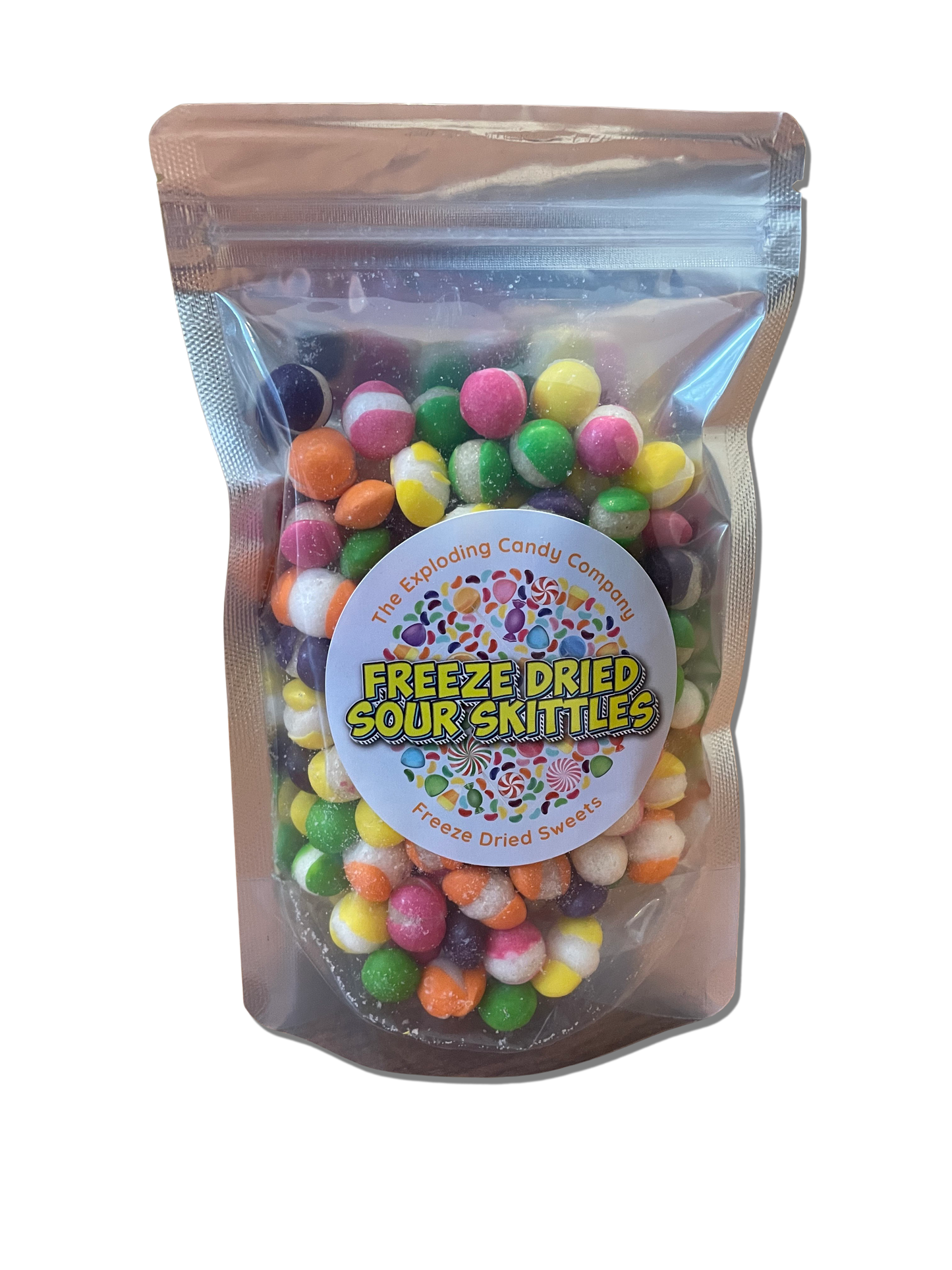 Freeze-Dried SOUR Skittles : The Rainbow Crunch Explosion
