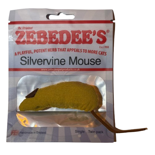 Handmade Silvervine Mouse Toy – Zebedee’s UK Made