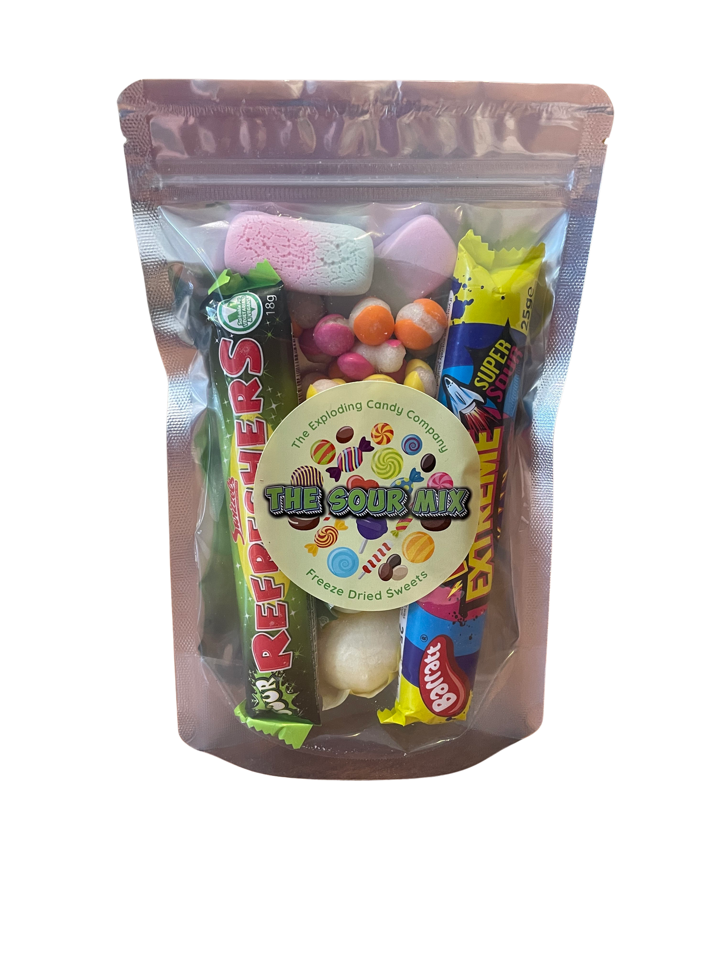 The Sour Shock Mix: The Ultimate Tangy Freeze-Dried Crunch Sweets
