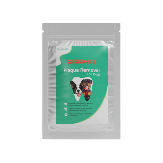 Zebedee Plaque Remover Powder For Dogs - Front View